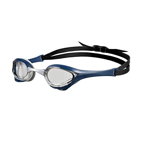 Arena Cobra Ultra Swipe, Occhialini Unisex Adulto, Clear-Shark-Grey, Taglia Unica