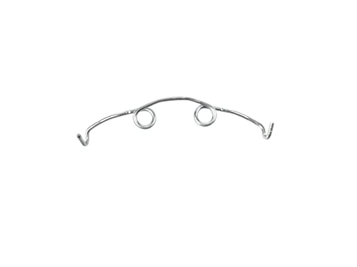 Generico 8053329961813, Molla Unisex Adulto, Argento, 110 Mm