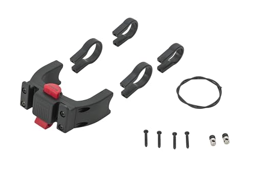 Vaude Klick Fix Supporto Per Manubrio Con Tasche E Di Bike Display Di Ricambio, Black, One Size