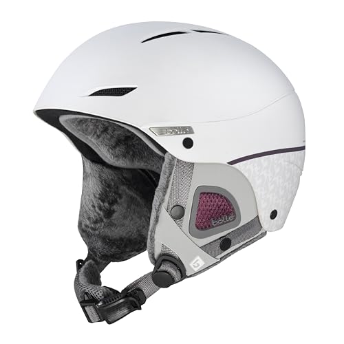 Bollé - Juliet White Pearl Matte S 52-54Cm, Casco Da Sci, Taglia M, Da Donna