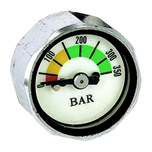 Best Divers Ab0777 Manometro Sub, Argento, 2.6 X 1.5 Cm