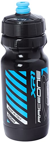 Raceone Borracce Per Bicicletta Unisex Adulto, Nero/Blu, Unica