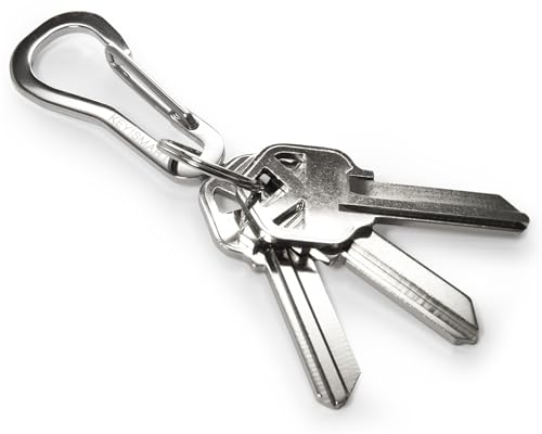 Key Smart Kit (1 Erweiterung, Flaschenöffner, Doppelkarabiner), Keysmart, Accessoire Fissaggio Set Di Ampliamento, Apribottiglie, Moschettone Doppio U