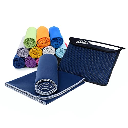 Gipfelsport Asciugamano Microfibra Blu Marino 1X Xs(50X30Cm) Senza Borsa