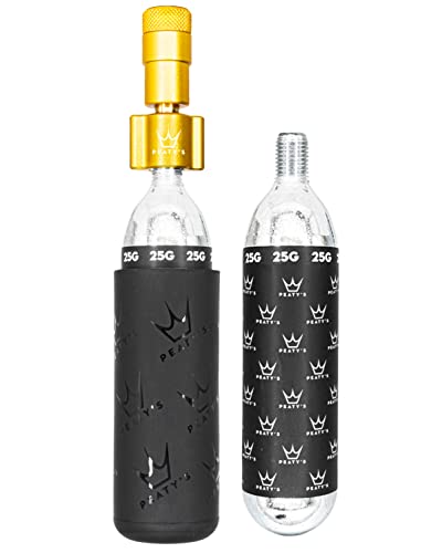 Peaty'S Holeshot Co2 Gonfiatore Pneumatico-Mtb (25G) -Oro, Unisex