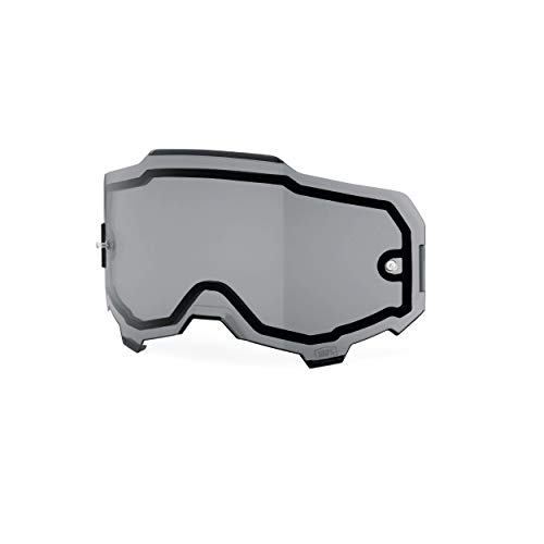 100% Desconocido Armega Dual Pane Lens Accessori Sportivi, Adulto, Unisex, Grigio (Smoke), Taglia Unica