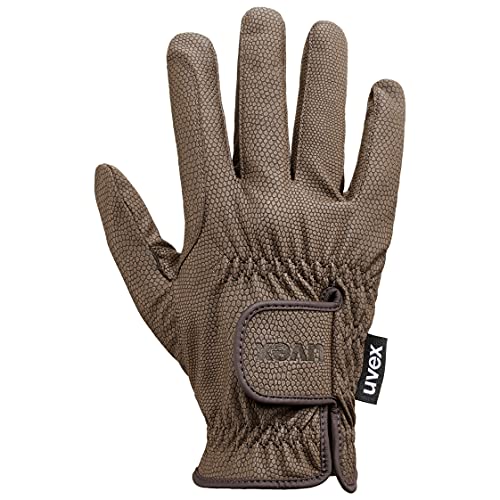 Uvex Sportstyle Winter, Guanti Da Equitazione Elasticizzati Unisex, Ottimo Grip E Robusti, Isolamento Thinsulate, Brown, 6.5
