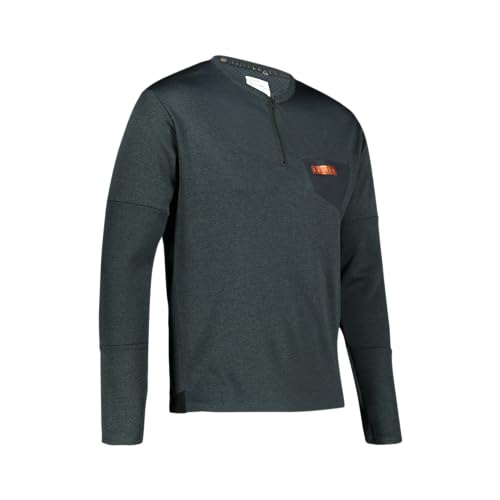 Leatt 5022080471 Maglia Mtb Trail 4.0, S, Nero