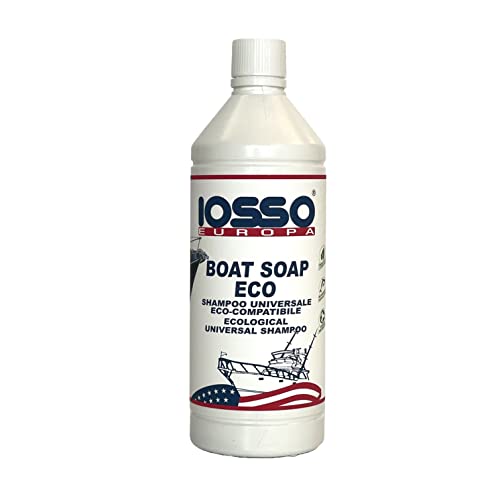 Iosso Europa Boat Soap Eco, Shampoo Ecologico Per Imbarcazioni, 1.000 Ml