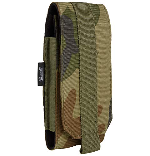 Brandit Molle Phone Pouch, Piccola Tasca Adulti (Unisex), Woodland, Large, L