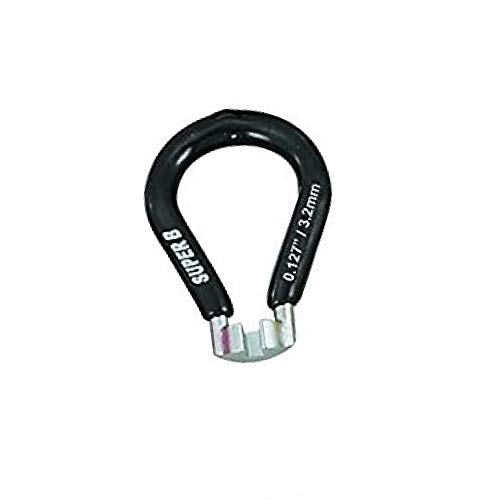 Super B Spoke, Pro Key Mavic 7 Unisex Adulto, Nero