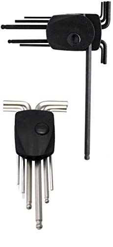 P4B – 7770 Set Argento A Esagono Incassato Set Di Esagono Incassato Niro Niro 7770, Argento, One Size