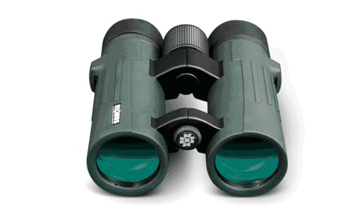 Konus |Konusrex 8X42 Binocolo Verde A Ponte Aperto Con Ottiche A Trattamento Silver, Super Leggero, Con Zoom 8X42