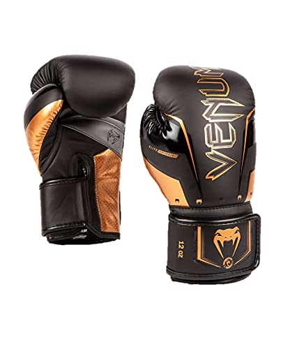 Venum Guantoni Da Boxe Elite Evo Nero/Bronzo 10 Oz