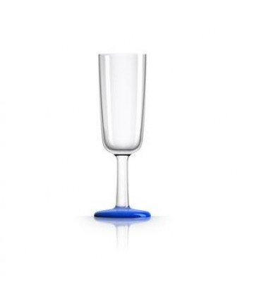 Marc Newson Nuevo 2024-Palm Champagne Glass Blue Navy Tritan, 70682 Other, Multicolor, One Size