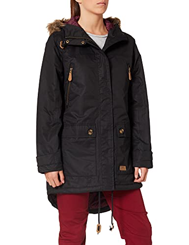 Trespass Clea, Giacca Donna, Nero, Xxs
