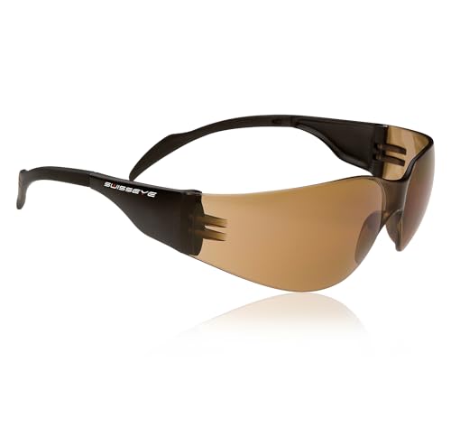 Swiss Eye Outbreak Occhiali Sportivi 142 Mm, Nero/Marrone, 142 Mm