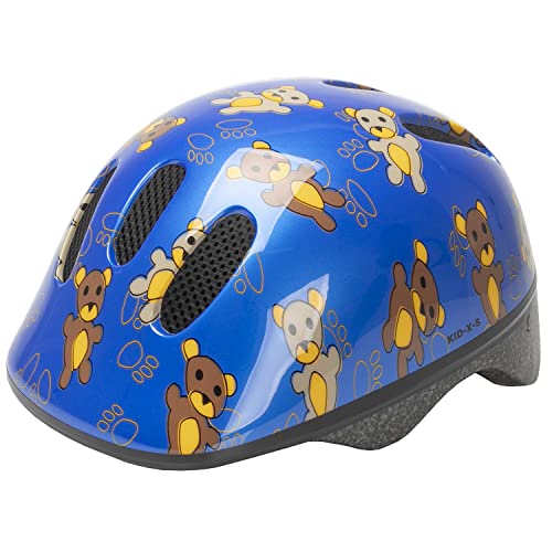 Ventura, Casco Unisex Bambini, Blu (Blue), 49-52 Cm