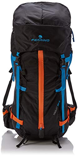 Ferrino Triolet 32+5 L, Zaino Da Trekking Unisex, Nero-Multicolore, 5 Litri