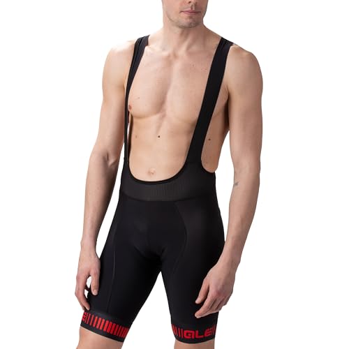 Alé 15042318 – Pantaloncini Da Uomo, Uomo, 15042318-2Xl, Nero, 2Xl-191/195