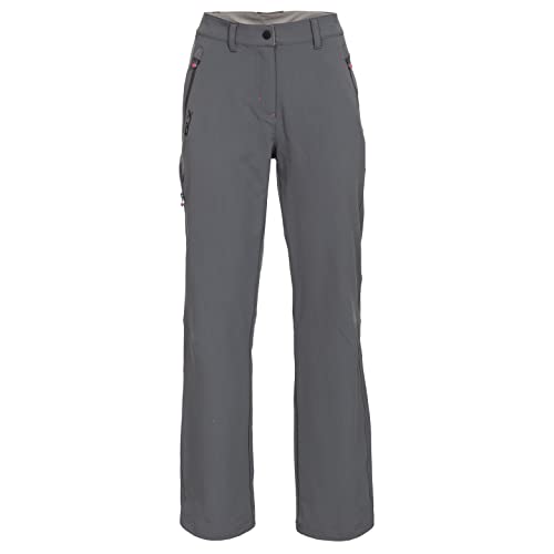 Trespass Swerve Trs Tp75 Pantaloni, Donna, Donna, Swerve Trs Tp75, Grigio (Cbn), Xs