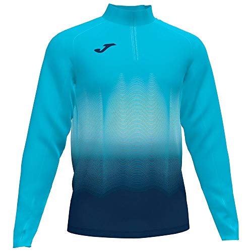 Joma Sport, Shirt Unisex, Turchese-Marine, 2Xs