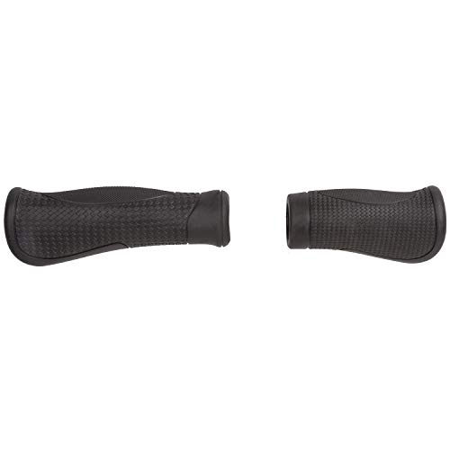M-Wave Unisex - Adulto Cloud Base 2 Impugnatura Ergonomica Per Bicicletta, Nero, 130/95 Mm