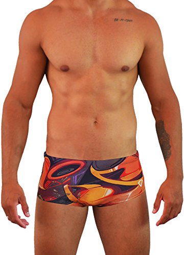Project Contraband Wild Style Costume Da Bano, Uomo, Uomo, Wild Style, Multicolore, Xl