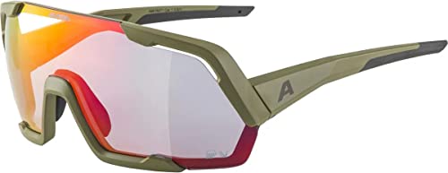 Alpina Rocket Qv, Sunglasses Unisex Adulto, Olive Matt, Taglia Unica