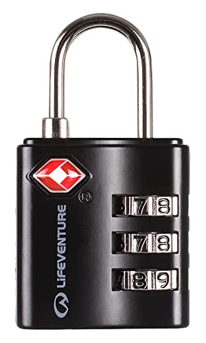 Lifeventure (Black, Tsa Combi Lock Unisex, One Size