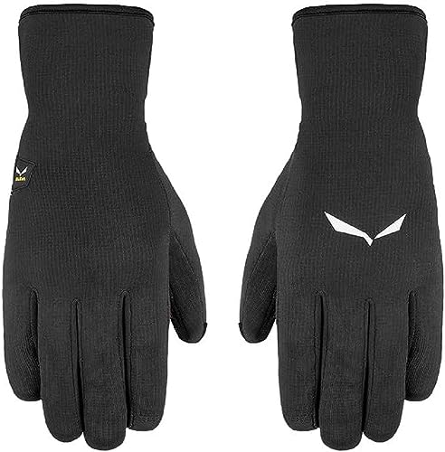 Salewa Ortles Polarlite Gloves Women, Black Out/6080, 5/Xs