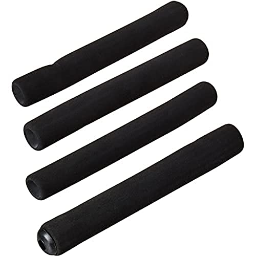 Point 09013001 - Tubo In Gommapiuma High Density Per Manubrio Bici Da Corsa, Con Tappi, 215, Colore: Nero