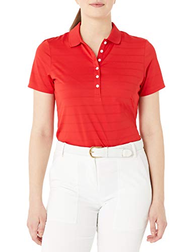 Callaway Opti-Vent - Polo Da Donna A Maniche Corte, In Rete Aperta, Donna, Cgw437, Salsa, L