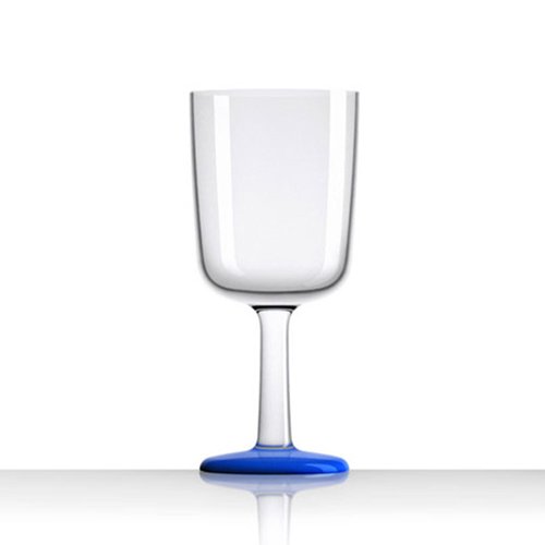 Marc Newson Nuevo 2024-Palm Glass Wine Blue Navy Tritan, 70678 Other, Multicolor, One Size