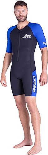 Cressi Tiburon Man Shorty Wetsuit 2Mm - Muta Shorty Uomo Per Snorkeling, Nuoto E Sport Acquatici, Neoprene Ultra Stretch