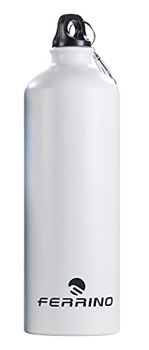 Ferrino Borraccia Drink Lt, Unisex Adulto, Bianco, 0.5Lt