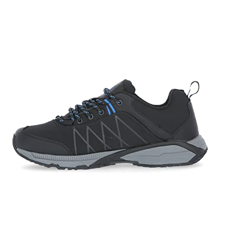 Trespass Dlx Mafoteo30001_Blk44 Uomo Scarpe Da Arrampicata Basse, Nero (Black Blk), 44 Eu