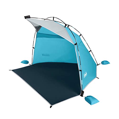 Coleman Skyshade - Tenda Da Spiaggia Compatta, Pieghevole, Portatile, Piccola