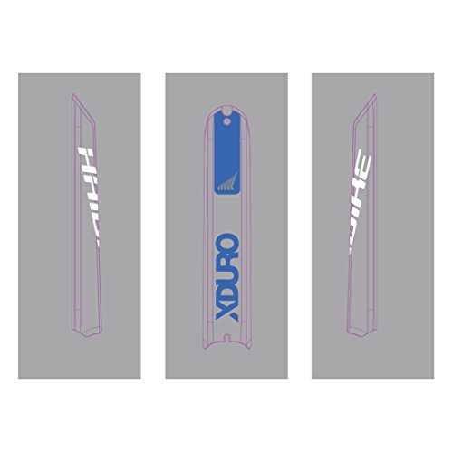 Bosch Unisex - Adulti Decorazione Xduro Batterieskidplate, Platino Blu/Bianco, 1 Size