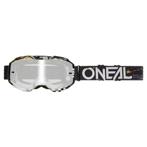 O'Neal | Gafa Bicicleta Y Motocross | Mx Mtb Dh Fr | Lente Resistente Agli Attacchi Con Trattamento Antivaho, 100% Protezione Uv | Gafa B-10 Attack V.