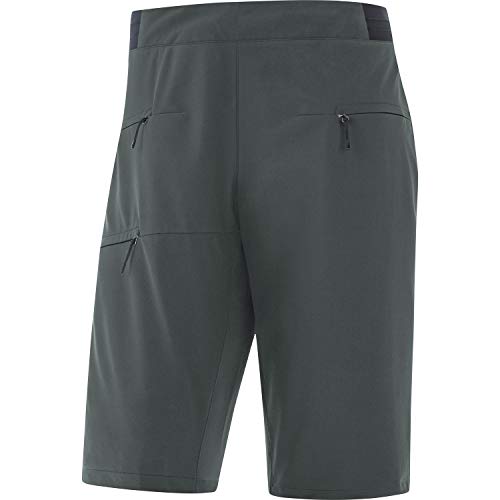 Gore Wear Pantaloncini Da Donna Storm, Gore-Tex Infinium, 34, Grigio Urbano