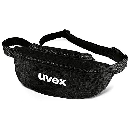 Uvex Custodia Per Occhiali Zipper Pouch For Goggles Unisex Unica,Nero
