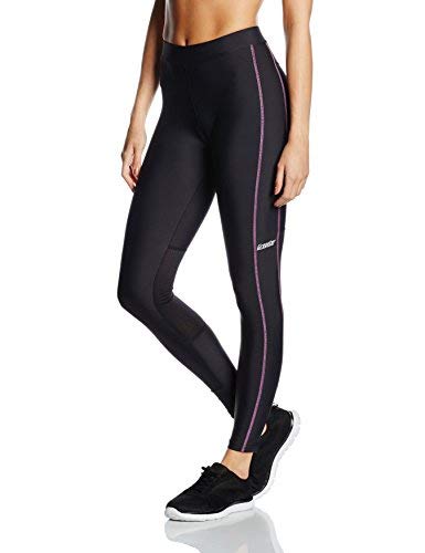 Gregster - Pantaloni Lunghi Da Donna Da Corsa & Sport, Donna, Laufhose, Schwarz/Beere, Xs
