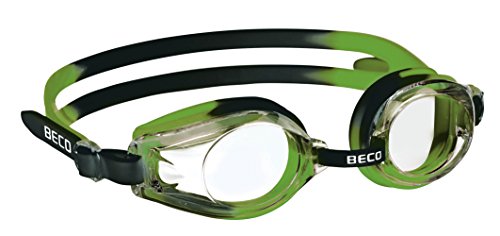 Beco Rimini – Occhialini Da Nuoto, Verde/Nero, Taglia Unica