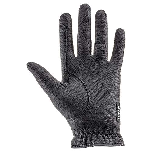 Uvex Sportstyle, Guanti Da Equitazione Elasticizzati Unisex, Ottimo Grip E Robusti, Compatibile Con Touchscreen, Black, 5