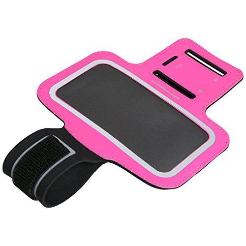 Ultratec 331500000064, Fascia Da Braccio Con Tasca In Neoprene Unisex, Rosa, 5.5 Pollici
