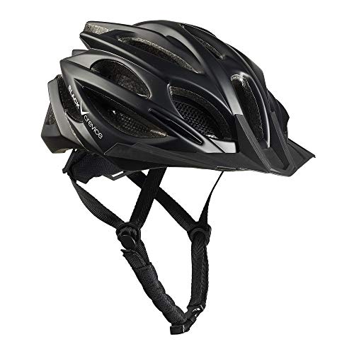 Black Crevice Casco Da Bicicletta Per Adulti I Casco Per Mtb I Casco Per Bici In Diversi Colori I Casco Uomo & Donna I Casco Da Bici Traspirante I Mis