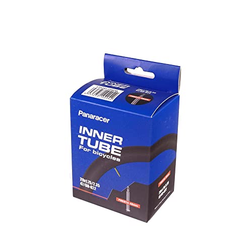 Panaracer Camera D' Aria Per Bicicletta, Valvola Schrader, Dimensioni Diverse, 35 – 48 – 60 Mm Valvole, Singolo O Confezione Da Due, Unisex, Black