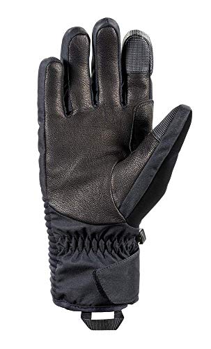 Ferrino React, Guanti Con Indice E Pollice Per Touchscreen Unisex, Nero, Xxl