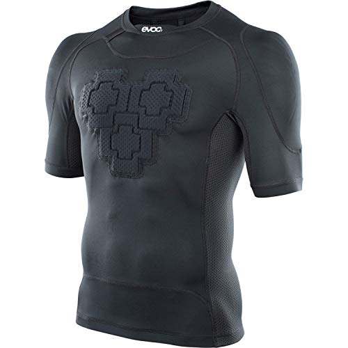 Evoc Protector Shirt Camicia Protettiva Per Sport D'Azione (Taglia: S, Liteshield Plus Paraschiena, Protezioni Per Spalle E Petto, Scomparto Per Vesci